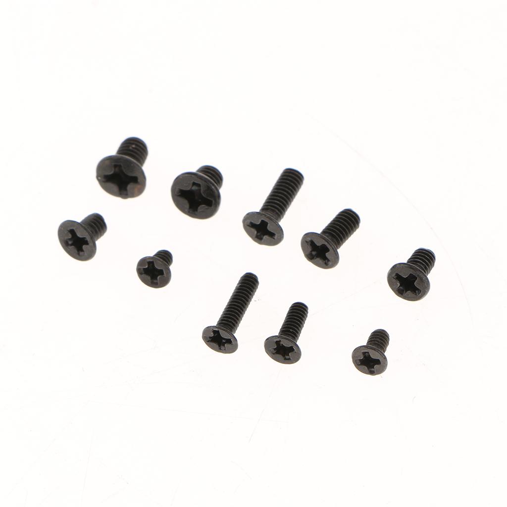 300Pcs M2 M2.5 M3 2-8mm  Head Metric Carbon Steel Micro Screws
