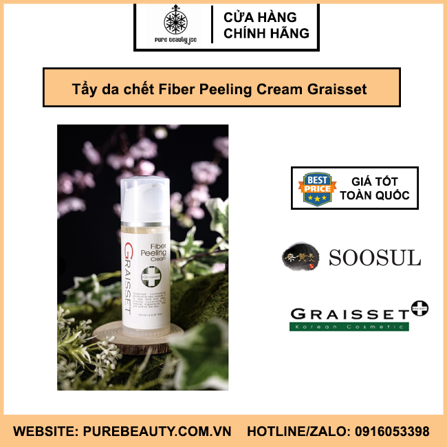 Tẩy da chết Fiber Peeling Cream Graisset