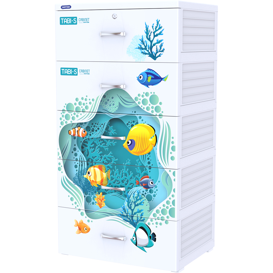 Tủ nhựa Tabi-S 5 ngăn Duy Tân