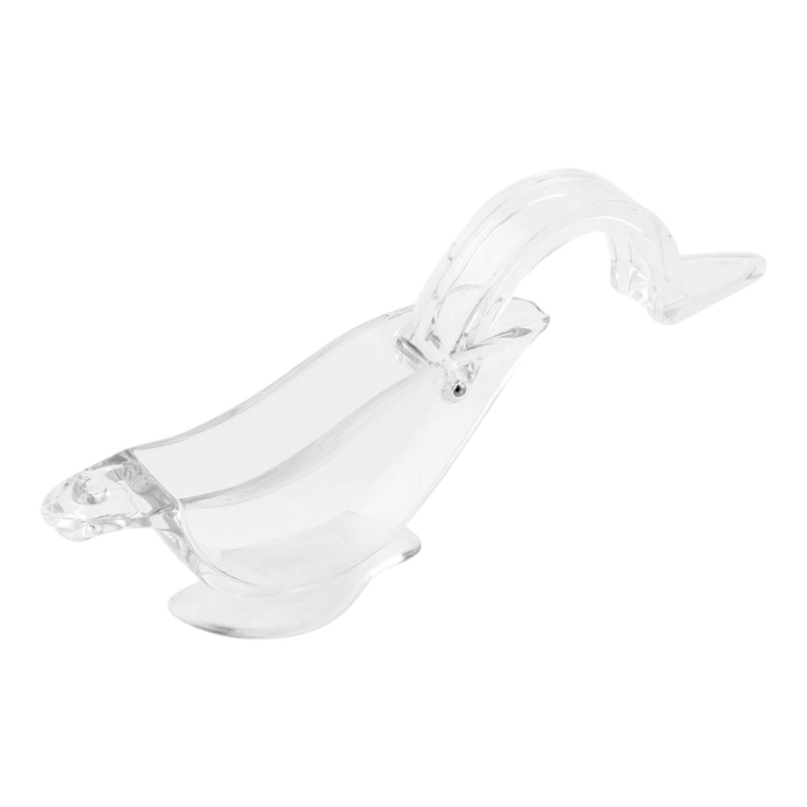 Manual Lemon Squeezer Easy to Clean Transparent Handheld for Fruit Lemon Bar