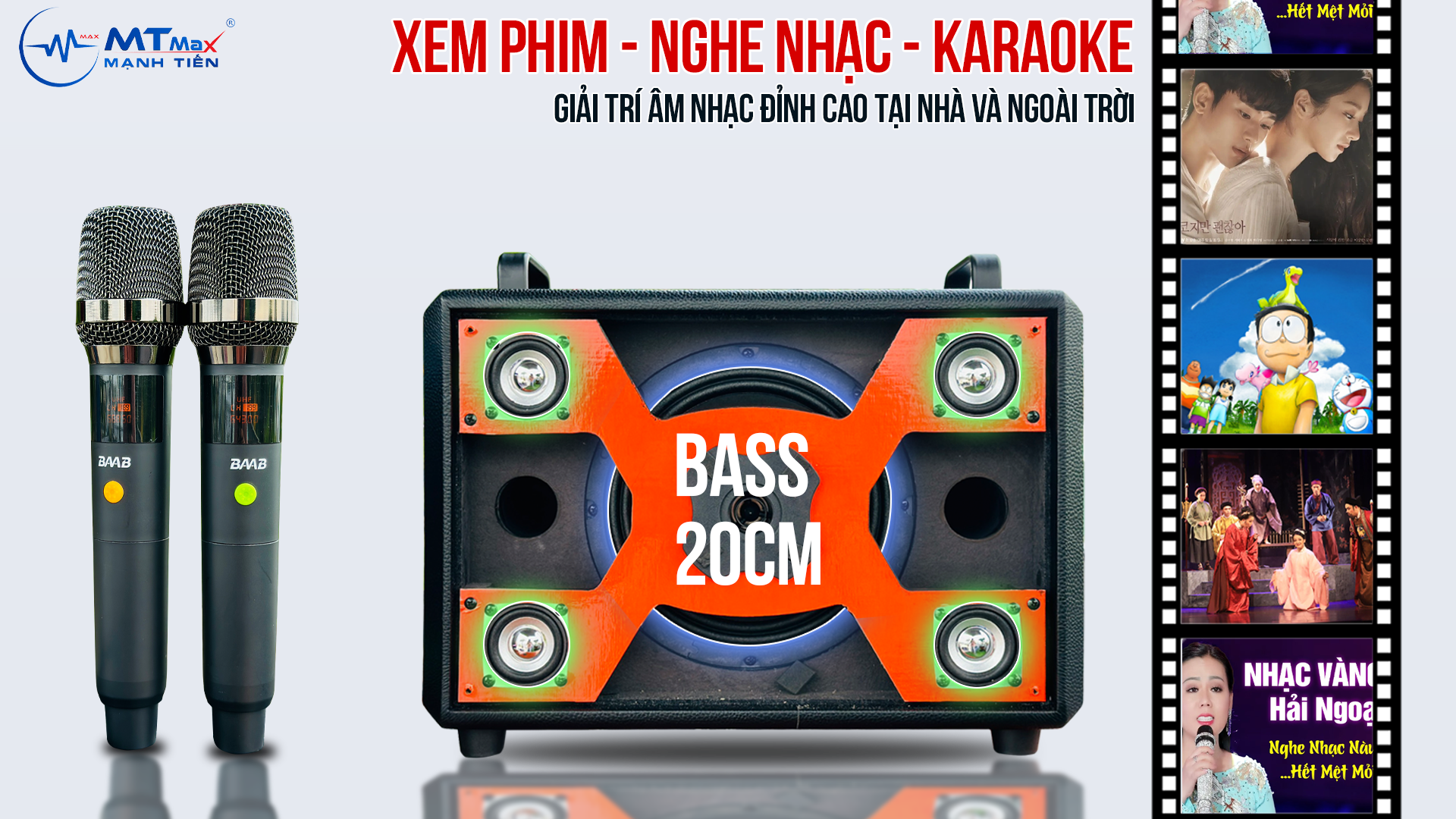 Loa Xách Tay BB-5008 Công Suất Lớn 300W, 6 Loa 3 Đường Tiếng, Đèn RGB Nhấp Nháy, Âm Thanh Trong Trẻo, Bass Đánh Siêu Căng Ấm, Đi Kèm 2 Micro, Hàng Nhập Khẩu