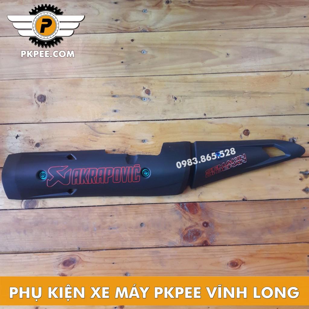 Ốp Che Pô Exciter 150 - Các Hoa Văn Có Thể Khác Nhau