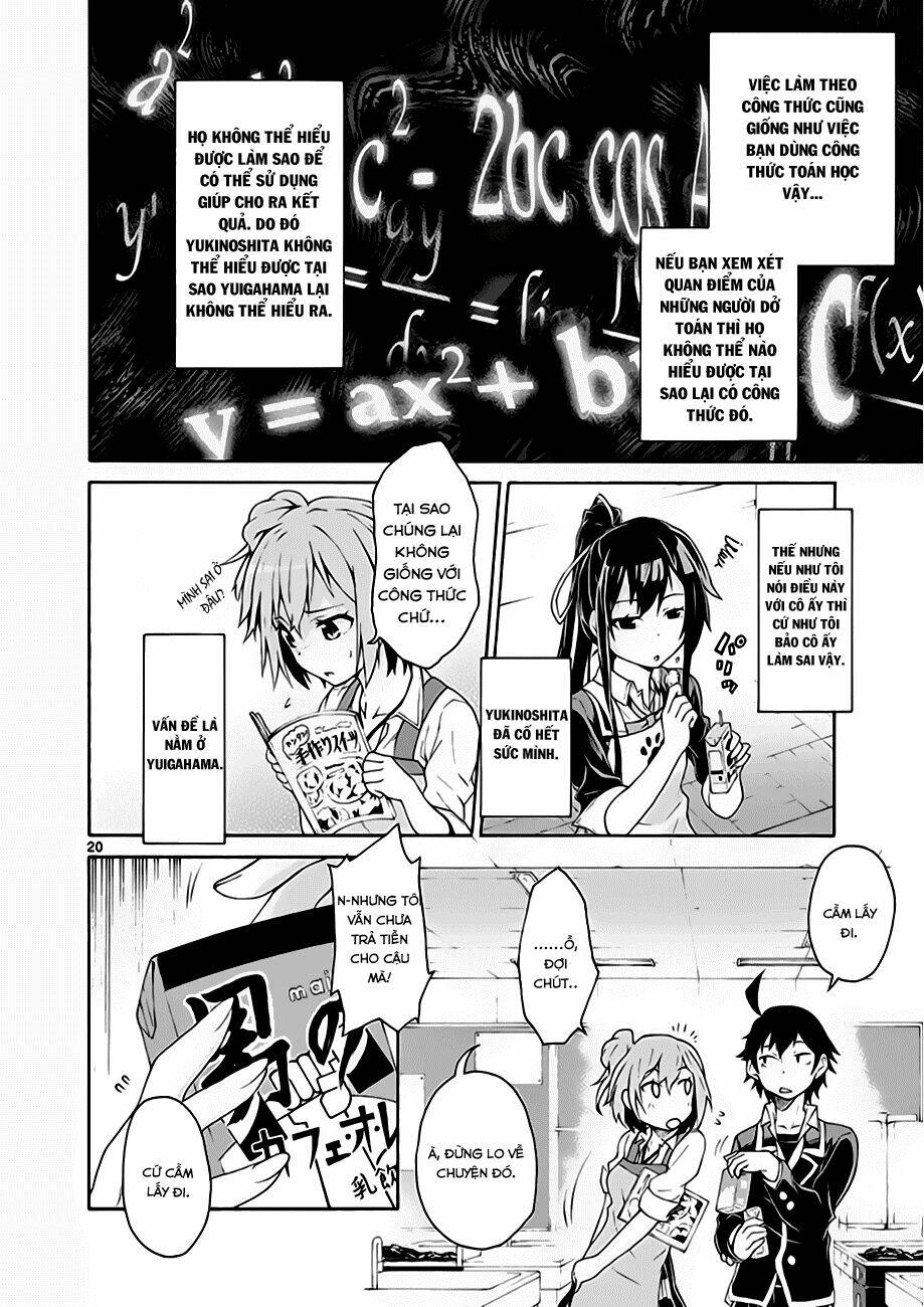 yahari ore no seishun rabukome wa machigatte iru chapter 3 18