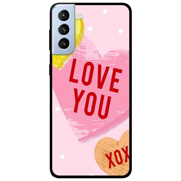 Ốp lưng dành cho Samsung Galaxy S21 / S21 Plus / S21 Ultra / S21 FE 5G - Tim Yêu Thương