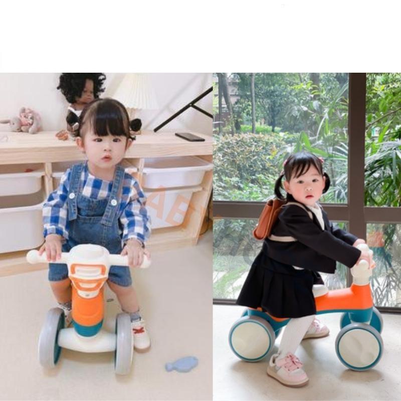 Xe chòi chân Mini cho bé có đèn, có nhạc
