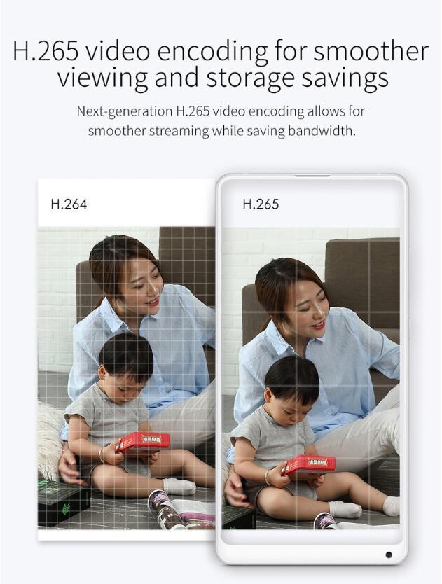 Máy ảnh thông minh nóng 2K 1296p HD 1080p 360 góc WiFi WiFi Webcam Video Camera IP Giám sát bảo mật trẻ em cho Xiaomi Mihome Màu sắc ứng dụng: 2K Camera Thêm 64G