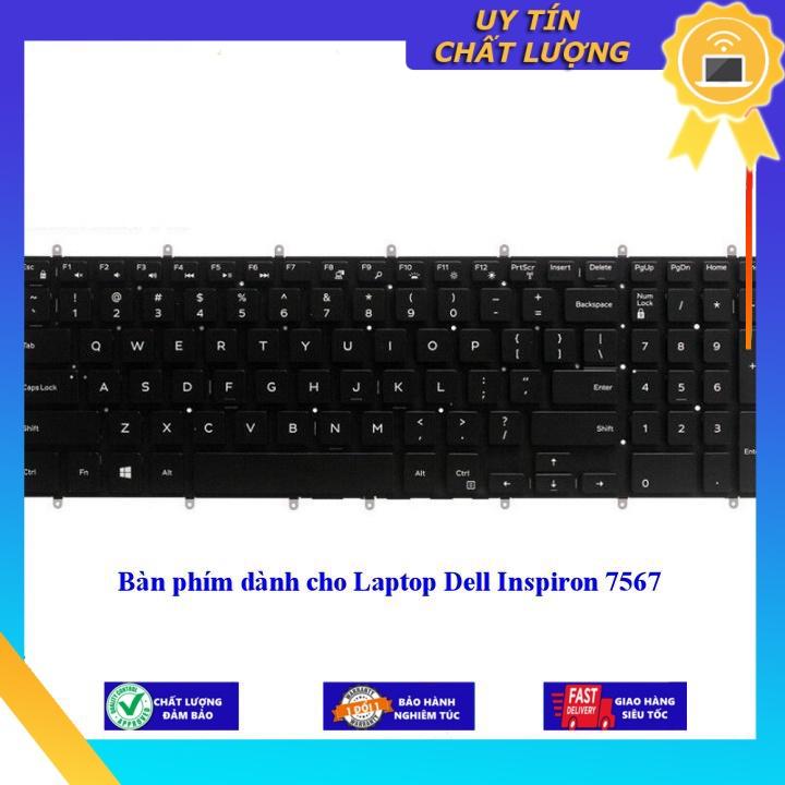 Bàn phím dùng cho Laptop Dell Inspiron 7567 - Phím Zin - Hàng chính hãng  MIKEY1845
