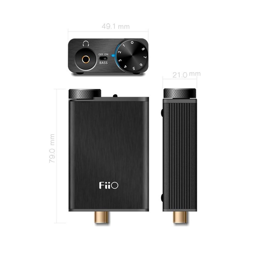 Bộ Chuyển Đổi Âm Thanh DAC/Amp Fiio E10K Type C - Hàng Chính Hãng