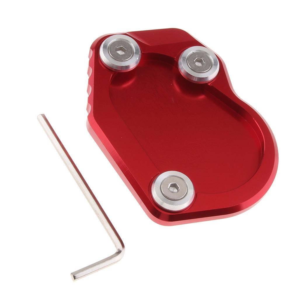 Motorcycle CNC Side Stand Kickstand Enlarge Plate Pad For BMW R nineT 2014-2016