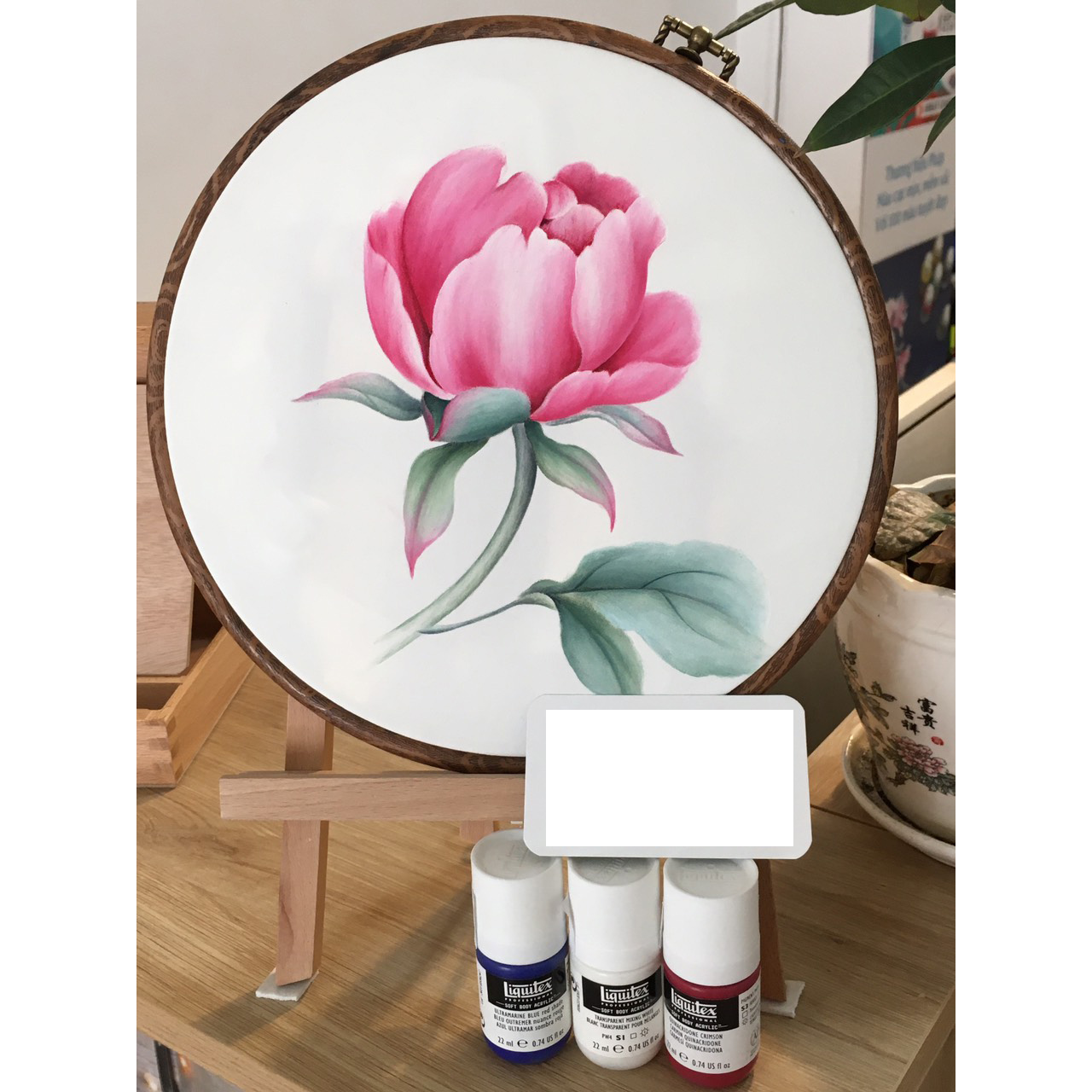Bộ 12 màu vẽ vải Liquitex Soft Body