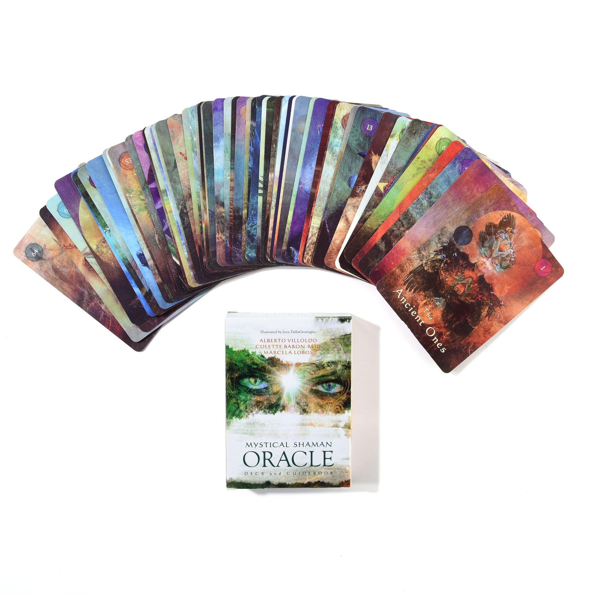 Combo Bộ Bài Bói Mystical Shaman Oracle Cards Tarot Cao Cấp Bản Đẹp và Túi Nhung Đựng Tarot và Khăn Trải Bàn Tarot