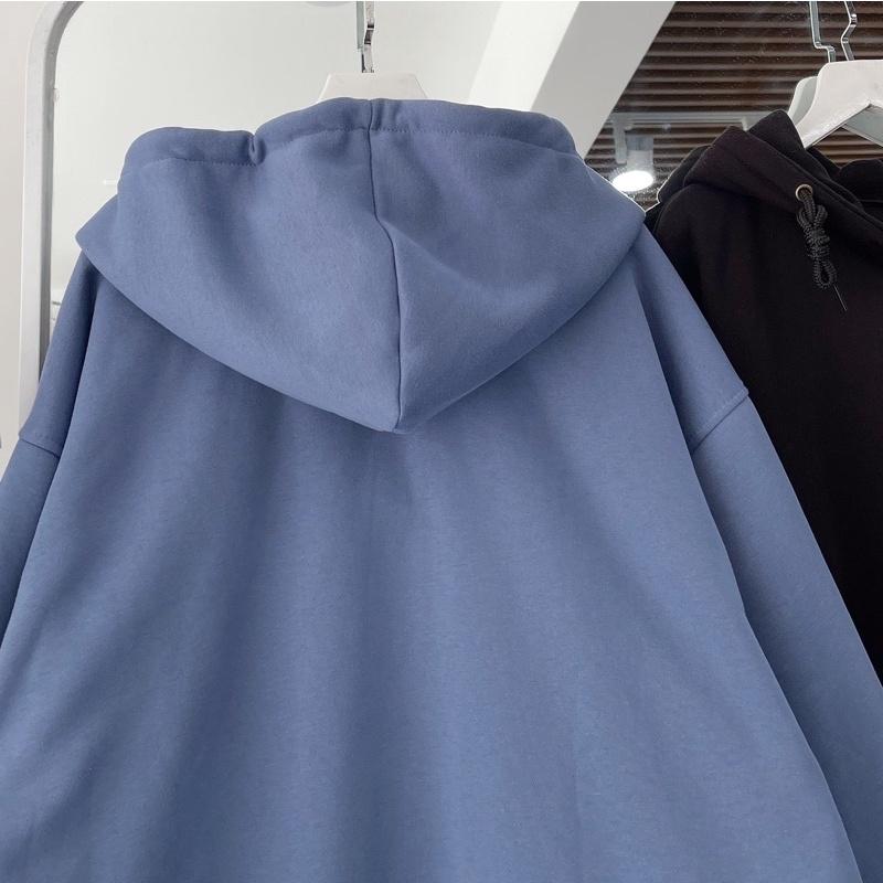 Áo khoác khoá kéo F4-26 màu xanh ảnh thật unisex