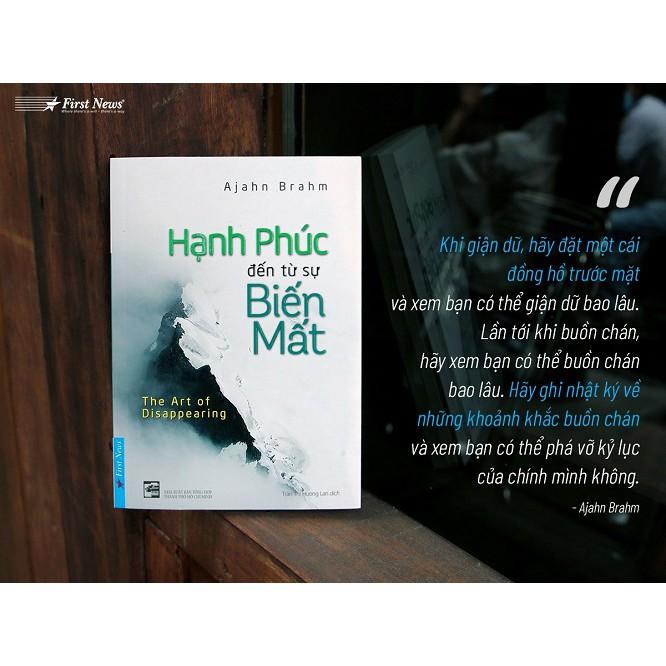 Sách-Hạnh Phúc Đến Từ Sự Biến Mất - First News