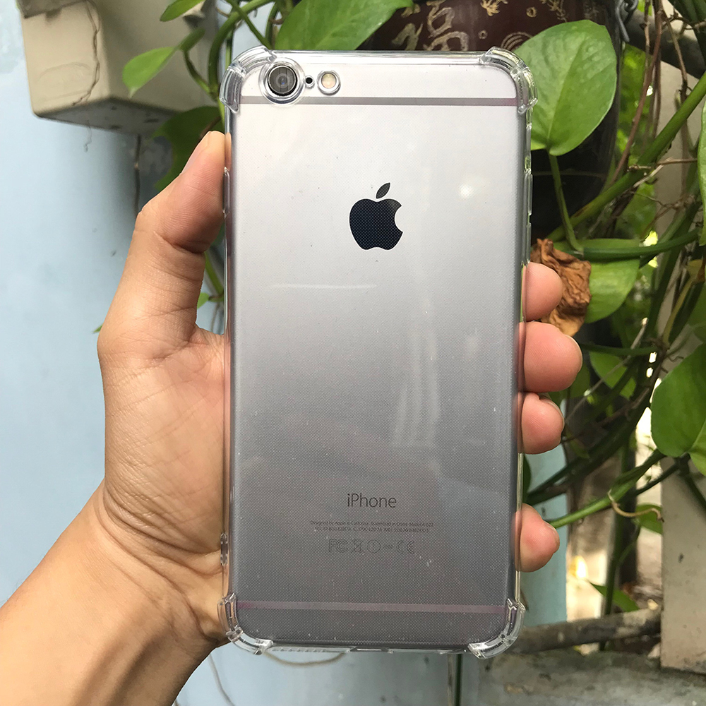 Ốp Lưng Dẻo Chống Sốc Phát Sáng Cho iPhone 6 Plus/6s Plus (Trong Suốt) - Hàng chính hãng