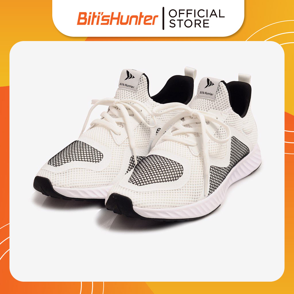 Giày Đi Bộ Nữ Biti's Hunter Jogging Feather White DSWH05300KEM (KEM)