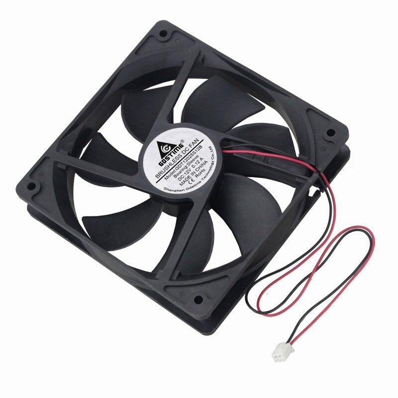 1 Pcs Gdstime 11cm 1-Wire 11*11*11mm 110RPM 0.11A DC 11V Brushless Axial Flow Motor Cooler PC Cooling Fan 11mm x 11mm 1111s