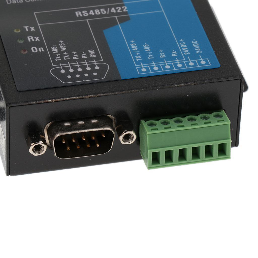 RS232 to RS422 RS485 Serial Port Converter Data Communication Adapter