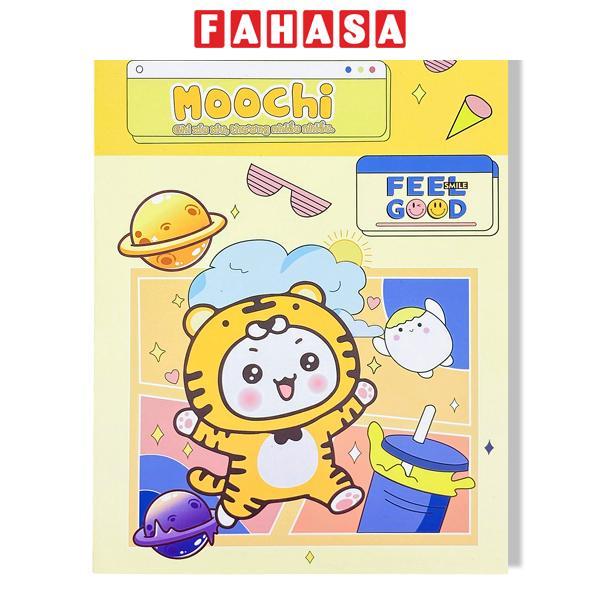 Tập Học Sinh Moochi - 4 Ô Ly Vuông - 96 Trang 120gsm - The Sun - Hổ Vàng