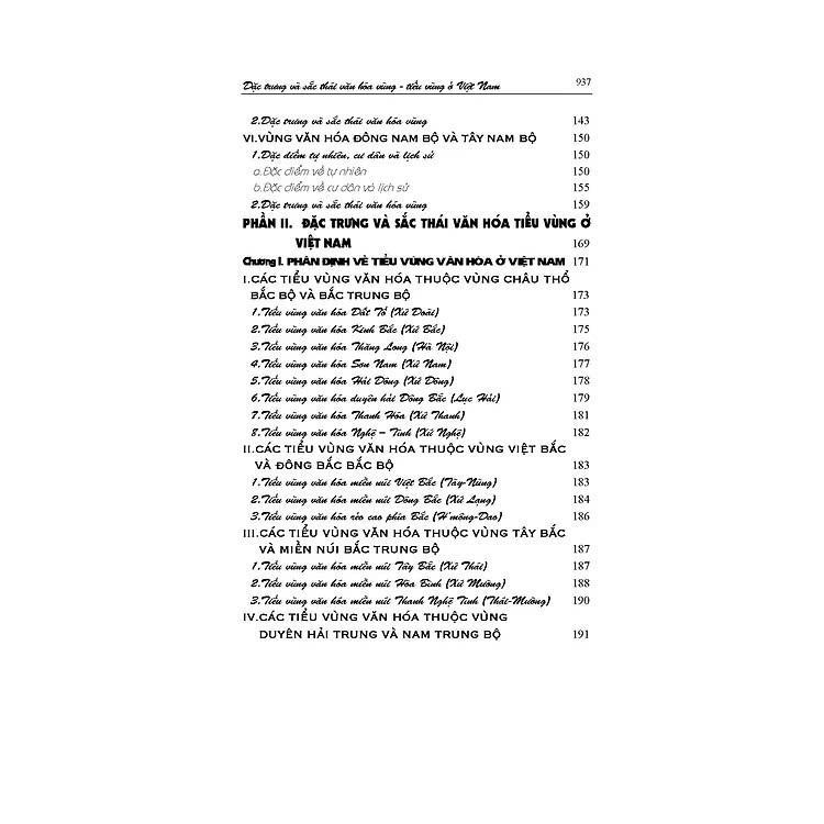 Sách - Đặc Trưng Và Sắc Thái Văn Hóa Vùng - Tiểu Vùng Ở Việt Nam - Huỳnh Công Bá - VIETNAMBOOK