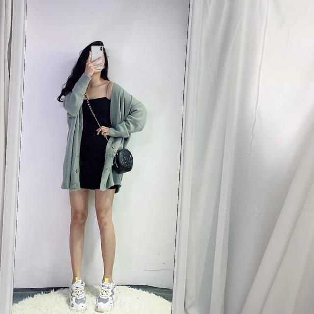 Đầm Body 2 Dây-Váy Hai Dây Bún Ôm Dáng Chất Thun Borip Dày Mịn Đẹp Freesize