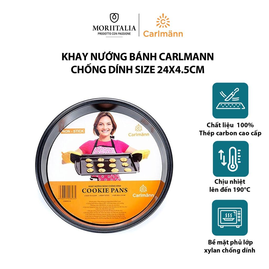 Khay nướng bánh Carlmann chống dính tiện lợi an toàn CM008235