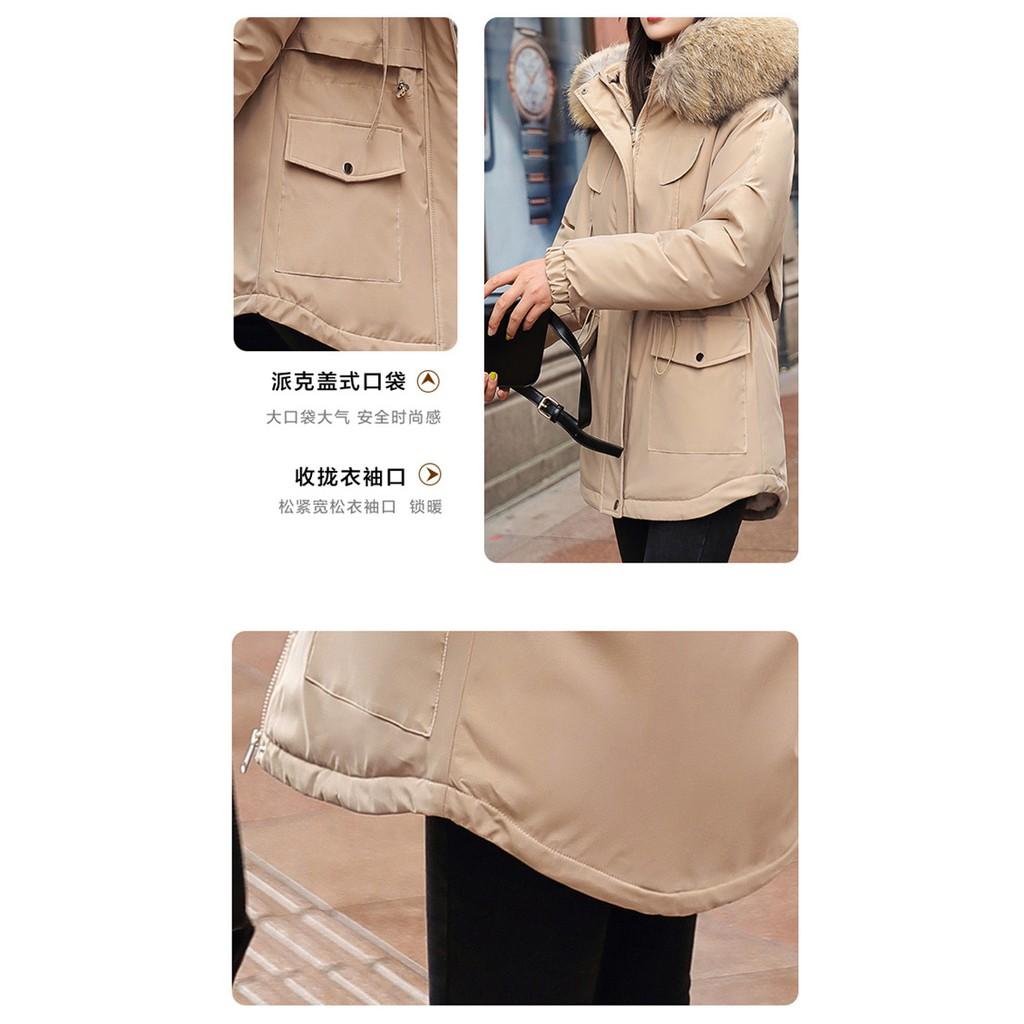 Áo phao lót lông cao cấp, Áo parka siêu đẹp cho nữ BB221 RumHana Fashion