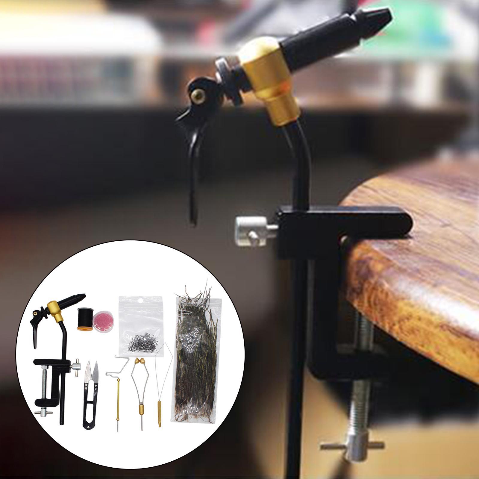 Durable Fly Tying Vise Table Station Flies Tying Tool Lure Making Tool Fishing Accessories