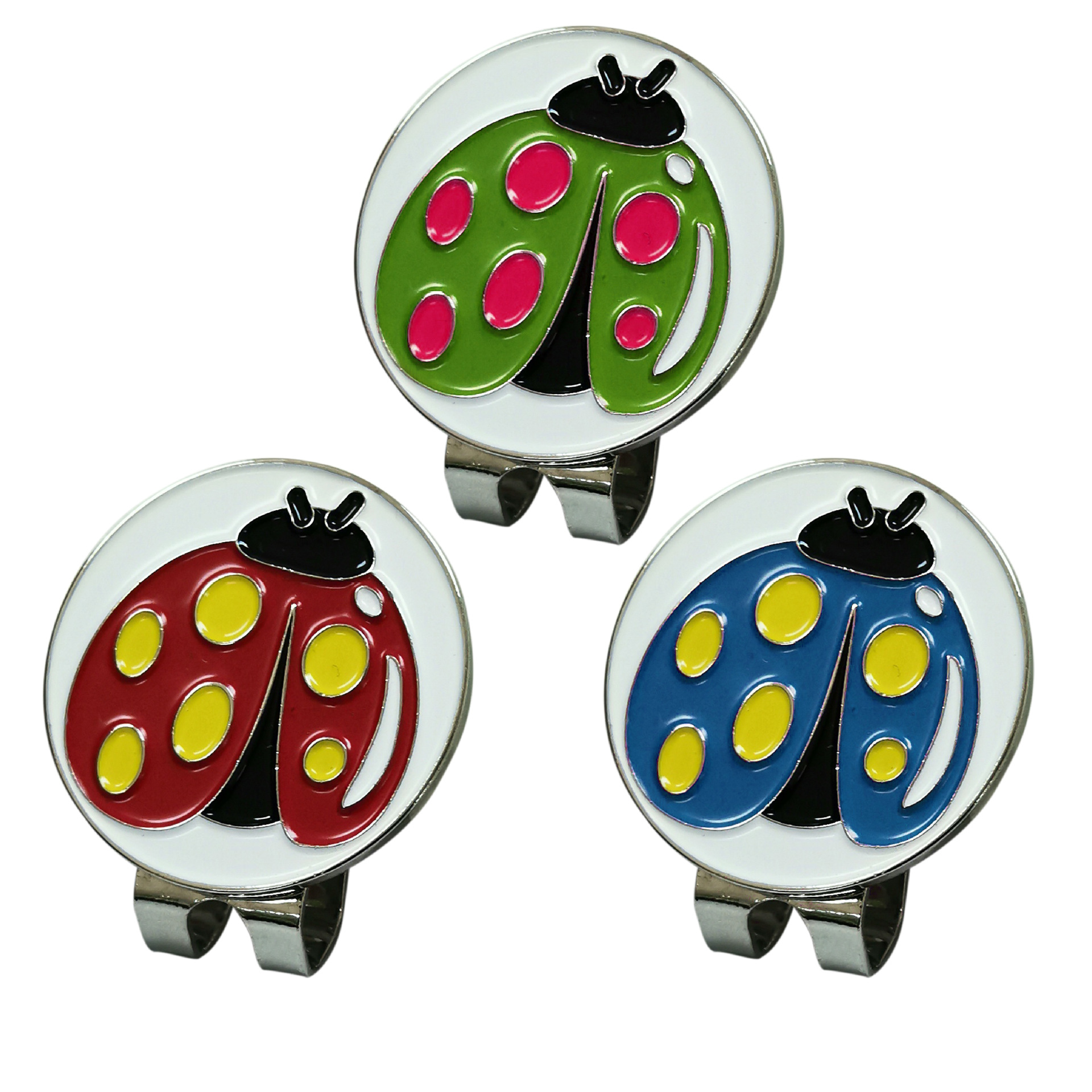 Mác bóng golf clip marker mũ đánh dấu vị trí bóng kẹp nam châm loại đẹp