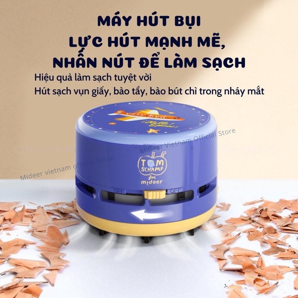 Bộ gọt bút Chì tự động kèm tẩy Cao Cấp Mideer Artist Electric Stationery dụng cụ học tập dễ thương Cho Bé