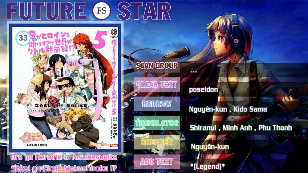 ore ga heroine o tasukesugite sekai ga little mokushiroku!? chapter 33 1