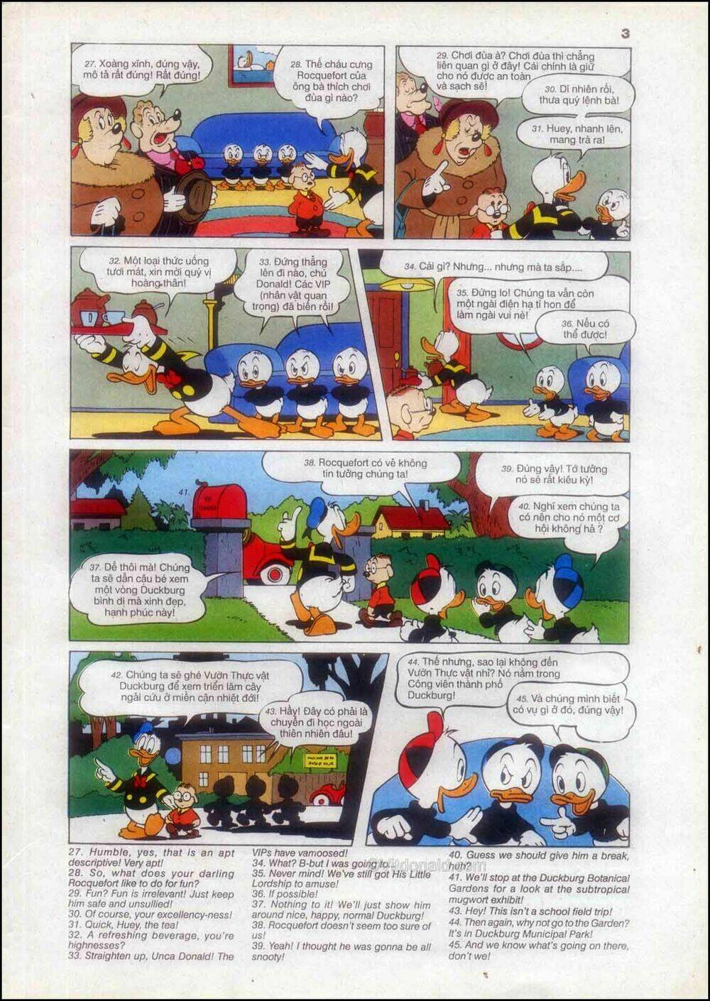 donald và bạn hữu chapter 73 7