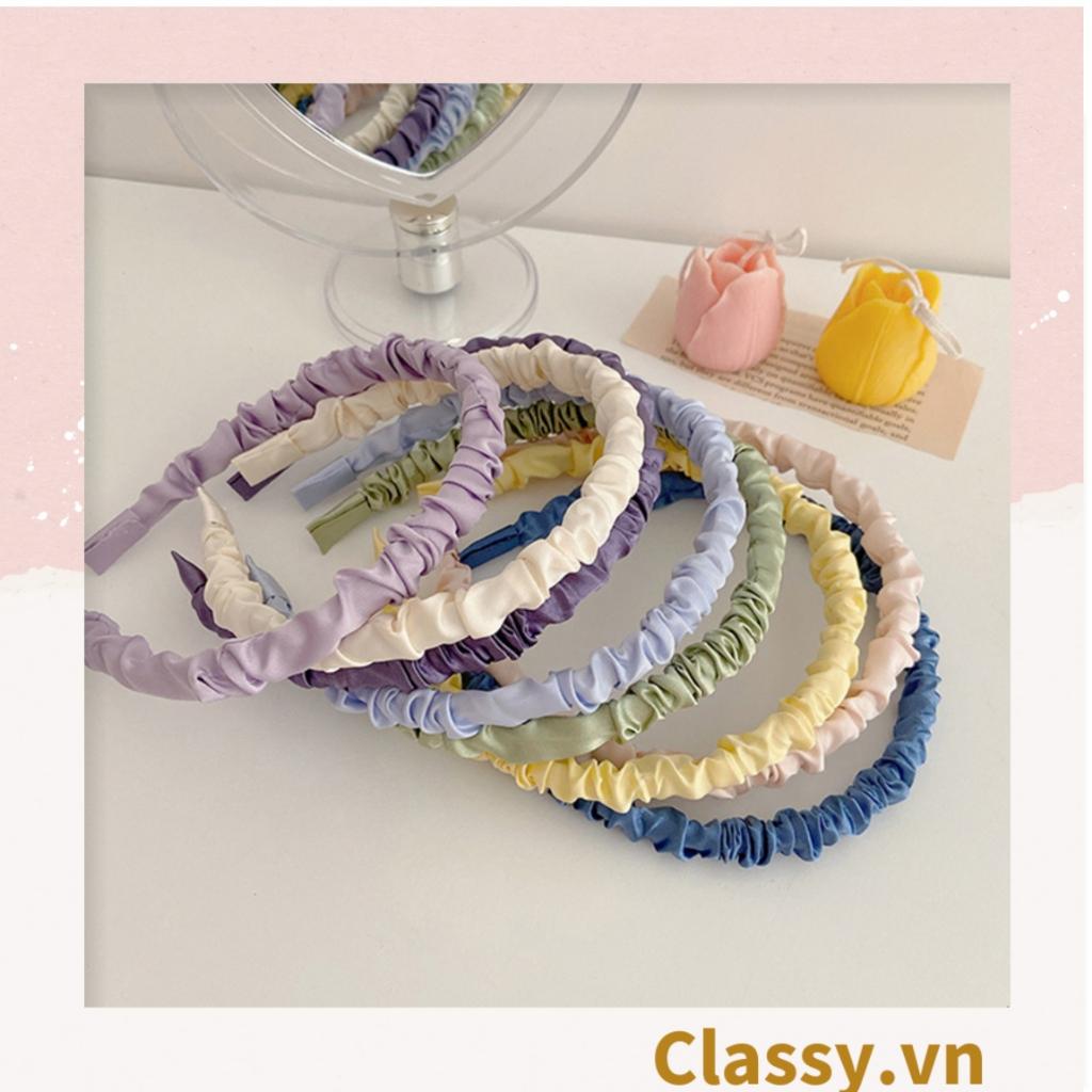 Băng đô, cài tóc vải nhiều màu thanh lịch thời trang Classy PK283