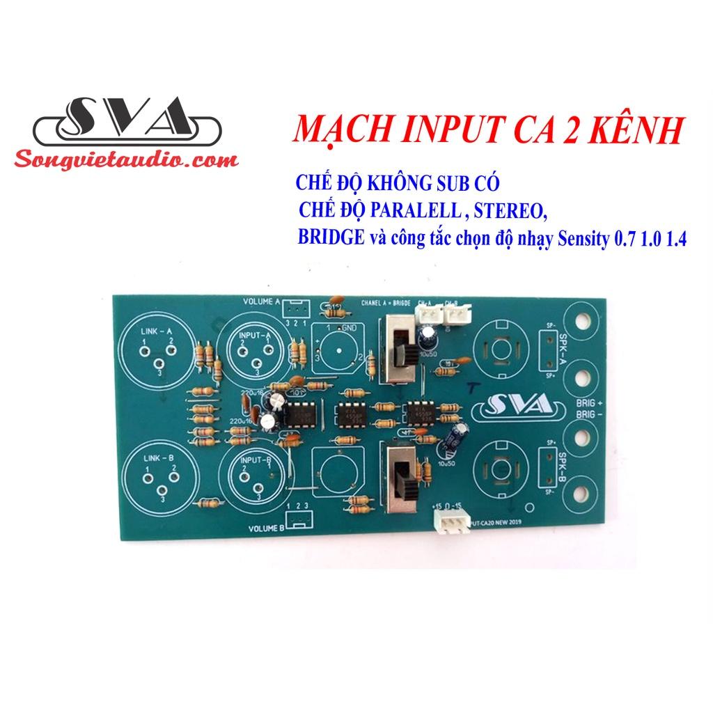 MẠCH INPUT CA