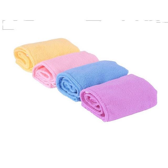 Khăn quấn tóc hút nước cotton màu ngẫu nhiên