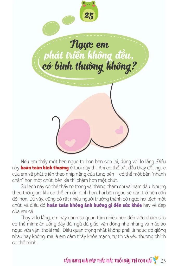 Sách - Dậy Thì Không Gì Phải Sợ - Cẩm Nang Con Gái