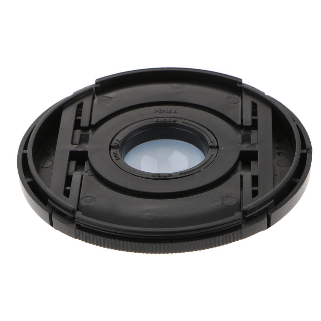 2 Trong 1 77 Mm Nắp Lens Chỉnh Cân Bằng Trắng Dành Cho Canon/Nikon DSLR