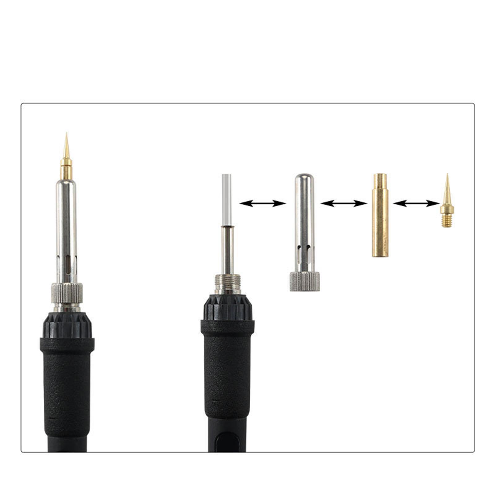 Heat Melt Insert Nut Iron with Tips Practical DIY Portable 3D Printing Parts