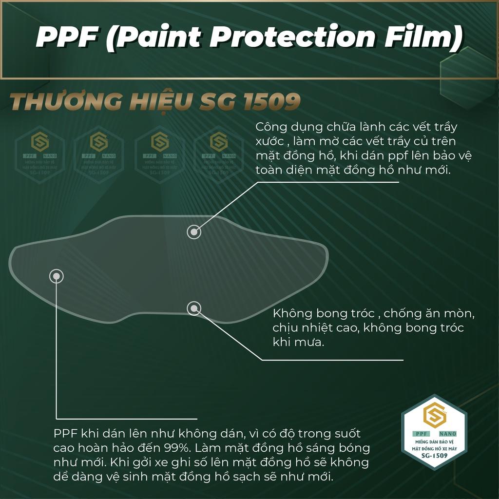 PPF EXCITER 2019 | MIẾNG DÁN PPF EX 2019 CHỐNG TRẦY XƯỚC, PHỤC HỒI VẾT XƯỚC, LÀM MỚI MẶT ĐỒNG HỒ XE, SG1509