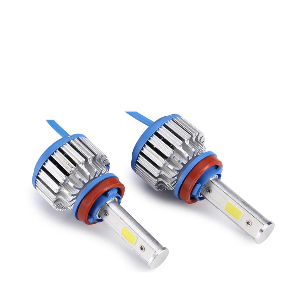 2pcs D6 H11 30W 3500LM LED Headlight Bulbs Kit High-Low Beam 6000K