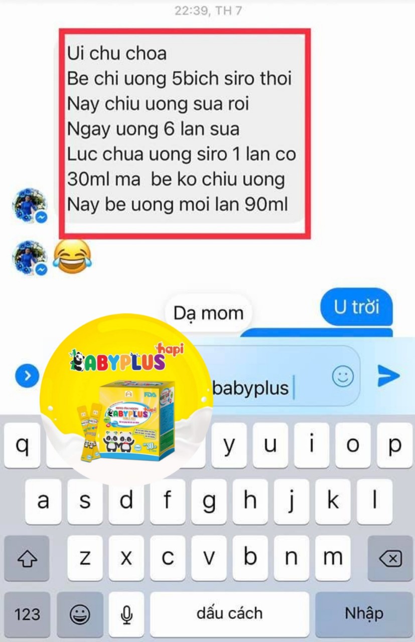 COMBO SIRO ĂN NGON BABYPLUS KÈM GẤU XINH