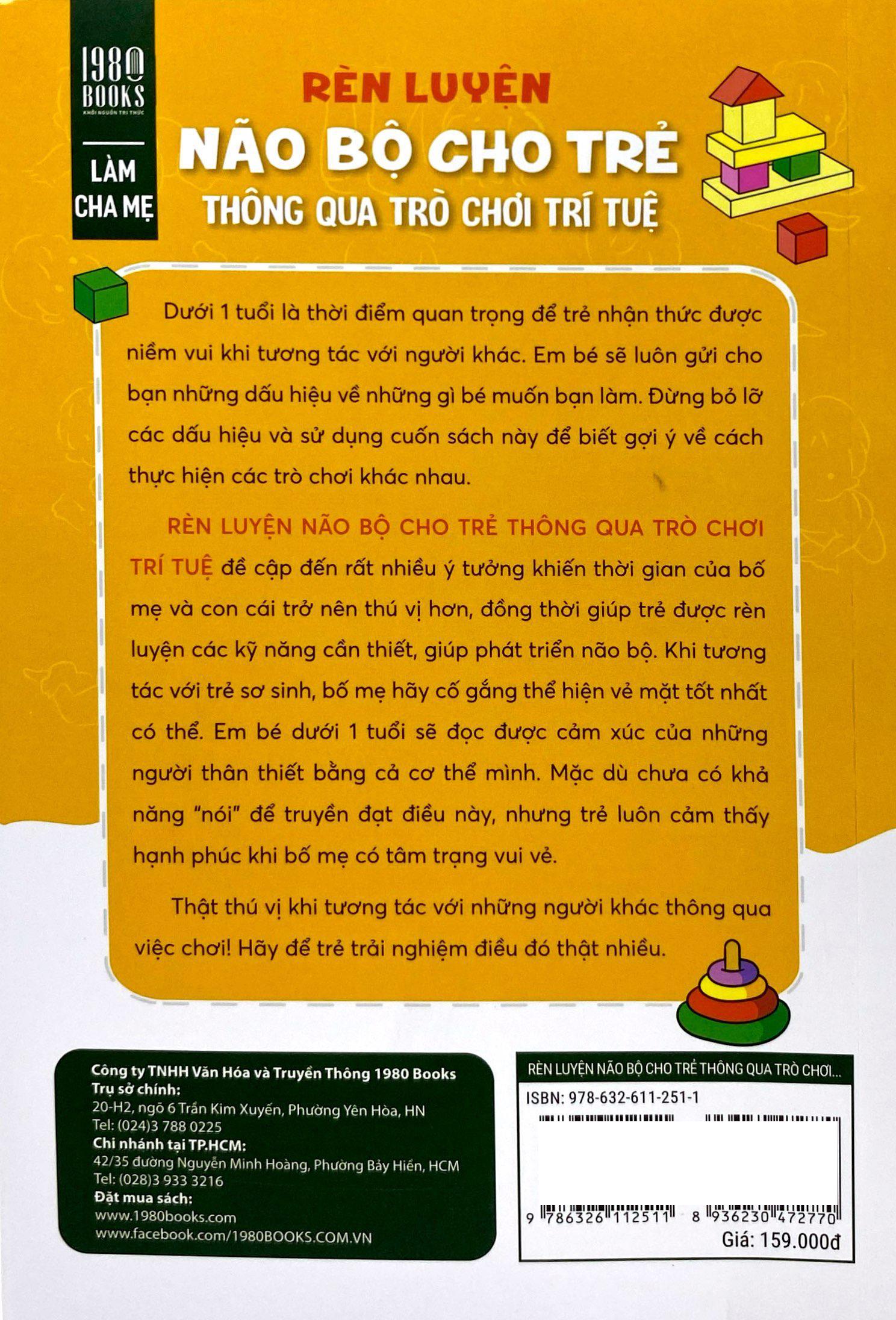 Sách - Rèn Luyện Não Bộ Cho Trẻ Thông Qua Trò Chơi Trí Tuệ