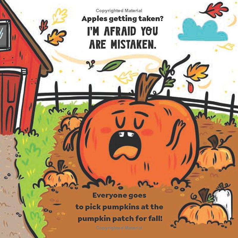 Sách ngoại văn: Apple Vs. Pumpkin