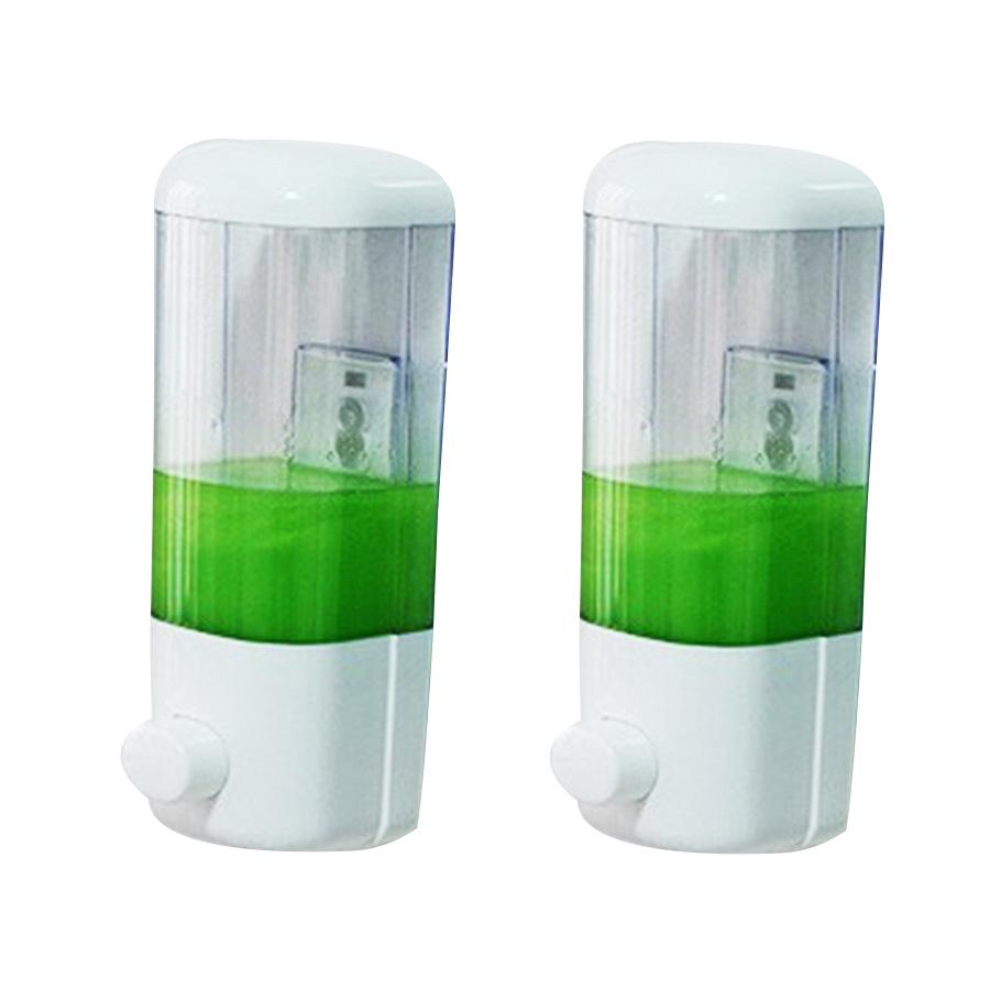 Bộ 02 Hộp đựng nước rửa tay Panda gắn tường đơn ngăn - Hàng Chất Lượng