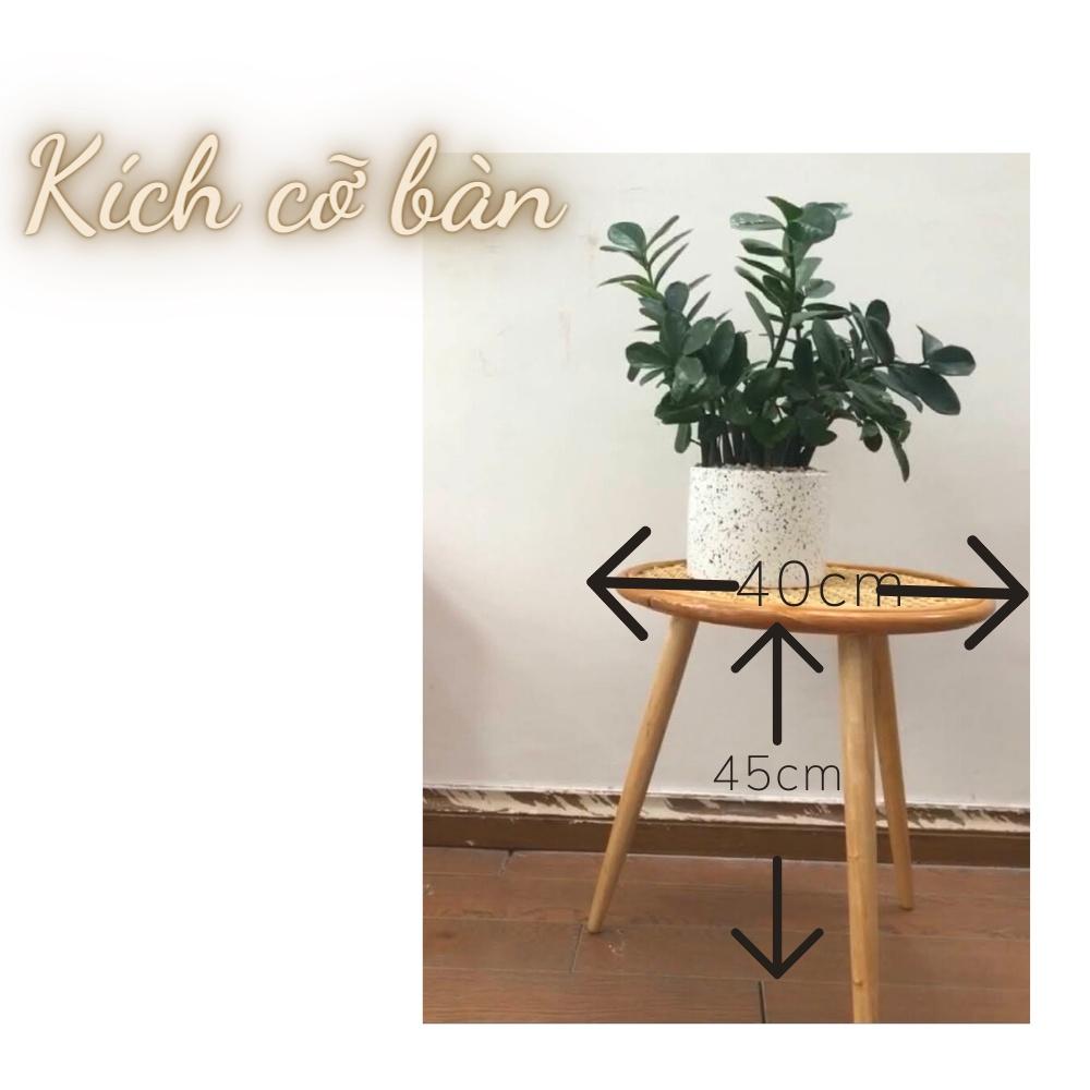 (Combo siêu tiết kiệm) Bộ bàn ghế mây sò tự nhiên phù hợp cho quán Cafe / Ban công gia đình / khách sạn / Homestay
