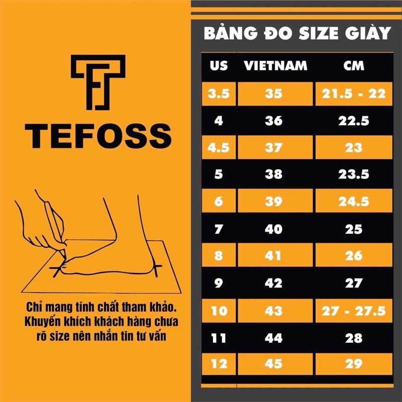 Giày sục nam nữ da bò mules shoe TEFOSS HT751-1 da thật size 35-45