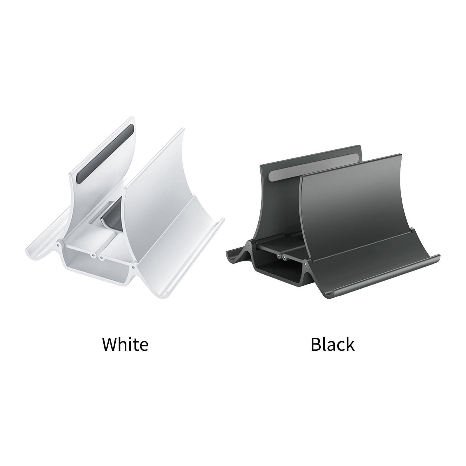 Vertical Laptop Stand Holder Desk Anti-slip Gravity Tablet & Phone Holder Space-Saving Desk Organizer Notebook Stand