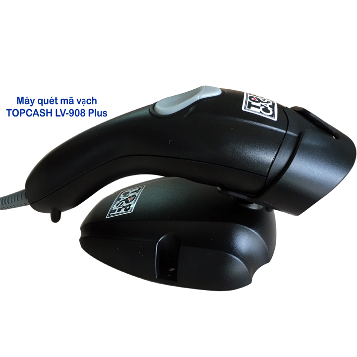 Máy đọc mã vạch Barcode Scanner / Máy quét mã vạch chuyên dụng cổng RS-232 TOPCASH LV-908P Đài Loan - Hàng chính hãng