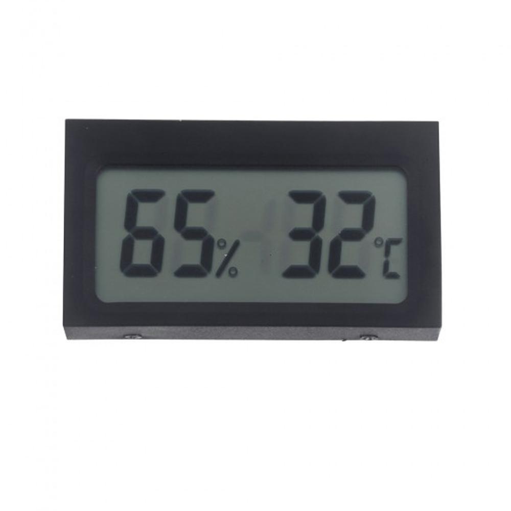 Mini Square Digital Humidity Test Meter Thermometer Hygrometer LCD Display