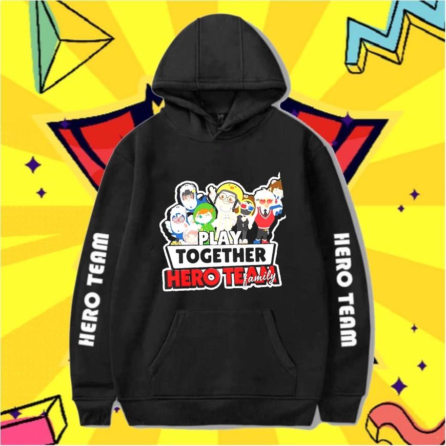 BST Mẫu áo hoodie Hero Team Play Together mới nhất cực ngầu giá siêu tốt