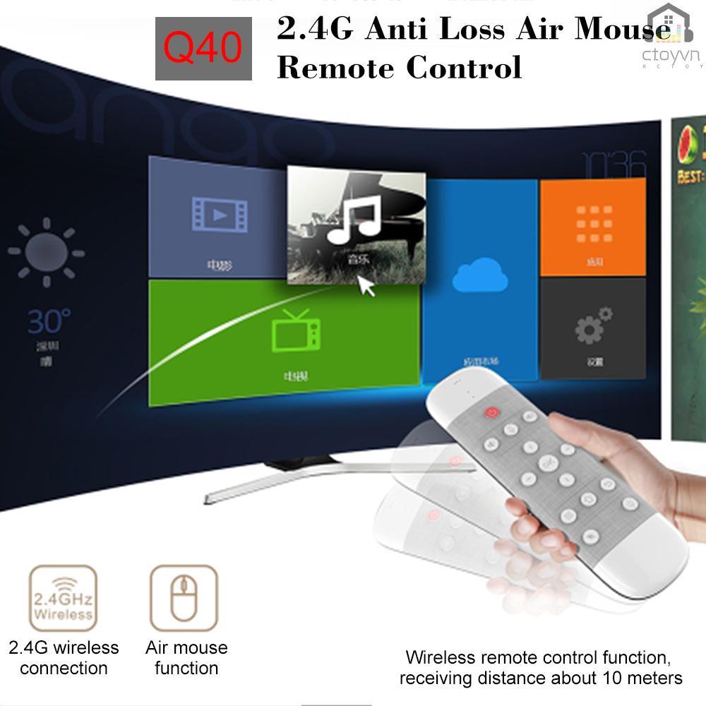Điều khiển từ xa Q40 2.4G cho H96 MAX X88 Pro Android TV Box PC